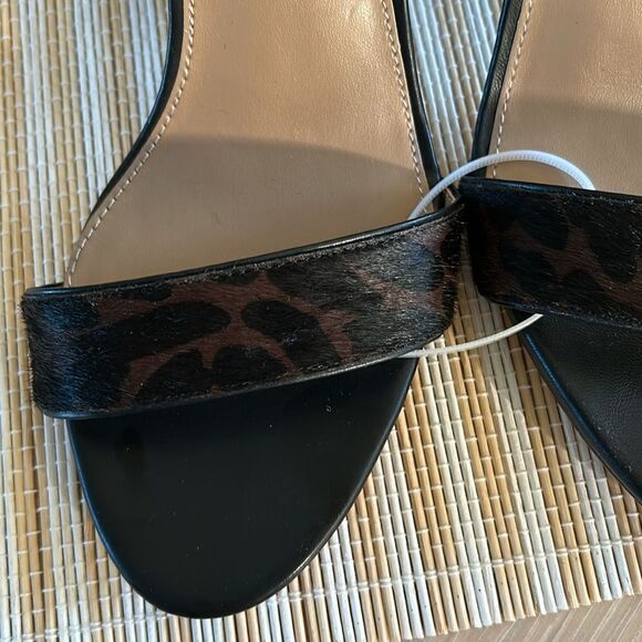 Sam Edelman Women's Yaro Dress Sandal, LEOPARD HAIR LEATHER, size 10, NWOT - Picture 8 of 13